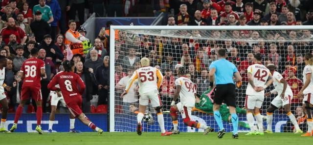 利物浦4比0横扫加拉塔萨雷晋级欧冠八强