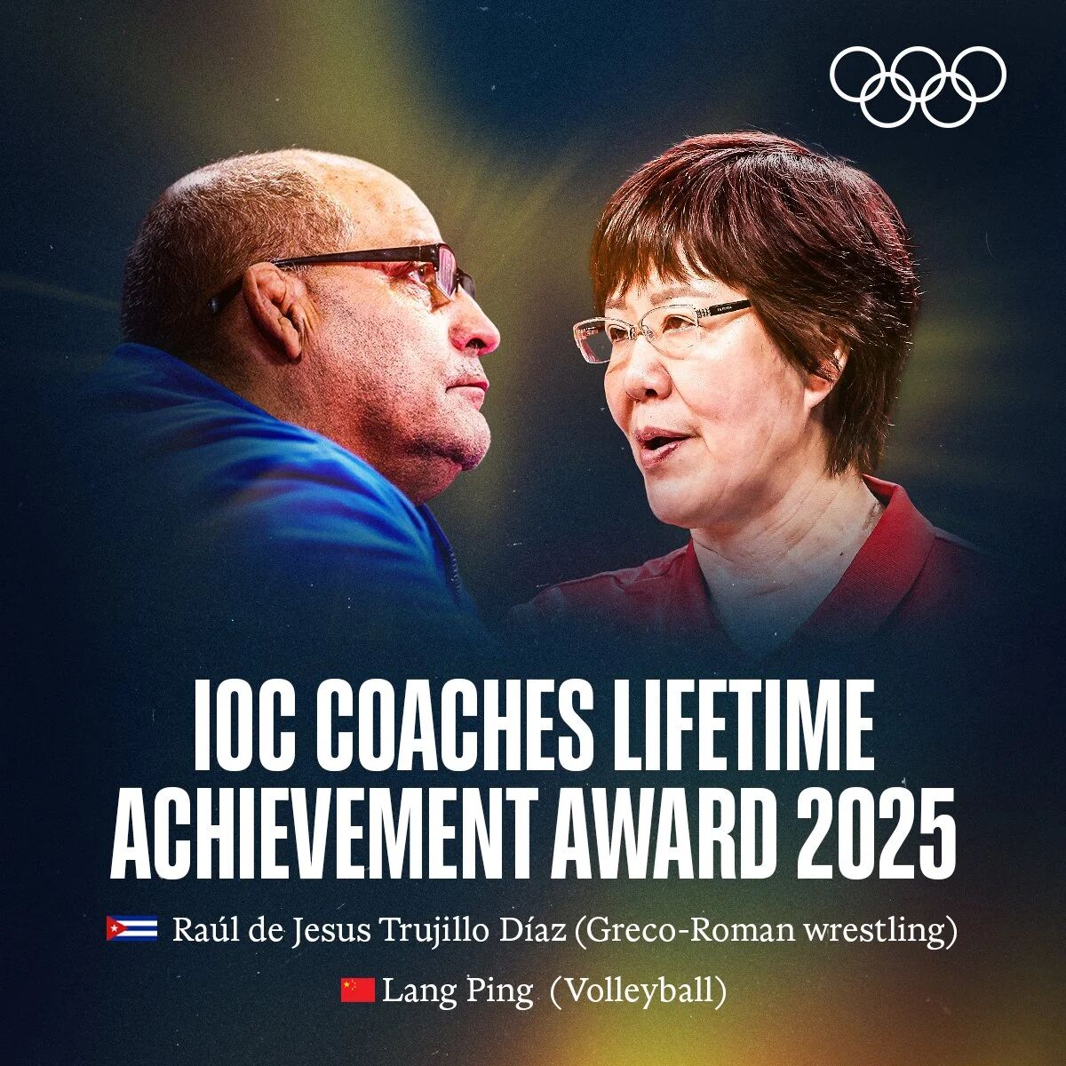 郎平再添殊荣，获国际奥委会教练终身成就奖，